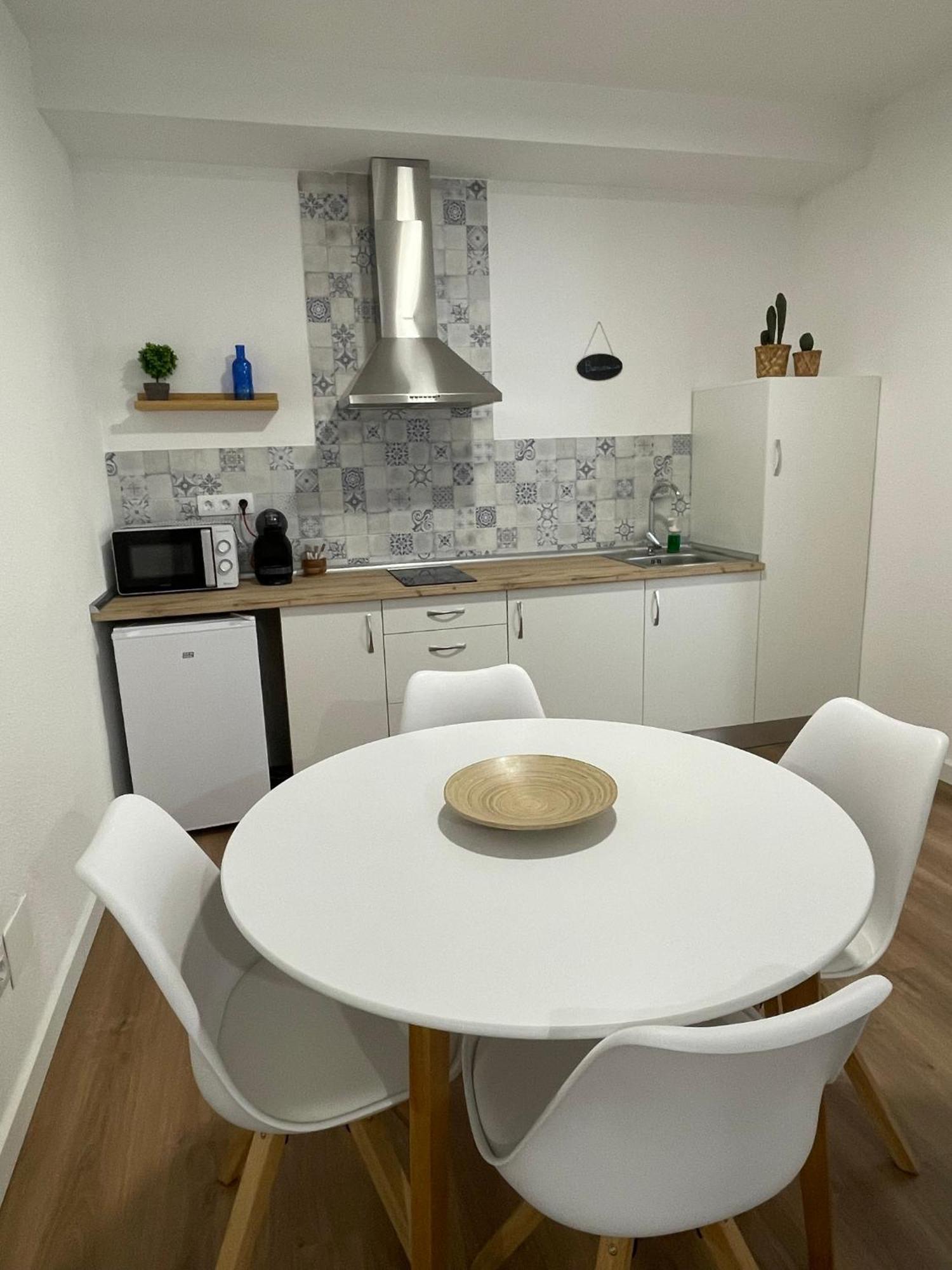 Blanco Y Anil Plaza Apartment Valdepenas Exterior photo